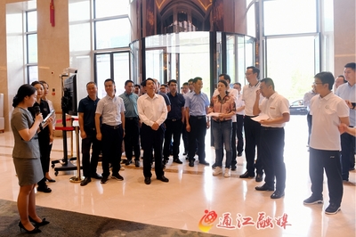 孫輝帶隊督導天府旅游名縣創建工作，全面提升旅游咨詢服務水平